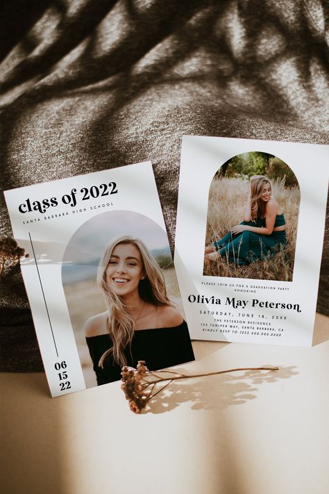 Senior Graduation Invitations, Grad Party Theme, Grad Party Invitations, Backyard Graduation Party, Senior Graduation Party, Grad Announcements, Graduation Party Planning, Graduation Announcement Cards, Graduation Photography Poses