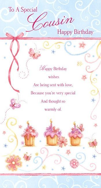 Birthday Cousin Female, Birthday Quotes For Girls, Happy Birthday Wishes Cousin, Cousin Birthday Quotes, Happy Birthday Cousin Female, Birthday Greetings For Women, Happy Birthday Cards Images, Birthday Cousin, Happy Birthday Cousin