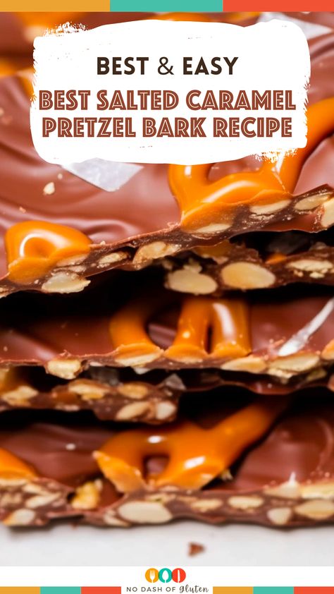 Best Salted Caramel Pretzel Bark, Salted Caramel Chocolate Pretzel Bark, Carmel Pretzel Bark, Pretzel Dessert Recipes, Cracker Bark, Salted Caramel Pretzel Bark, Pretzel Bark Recipes, Caramel Pretzel Bark, Pretzel Recipes