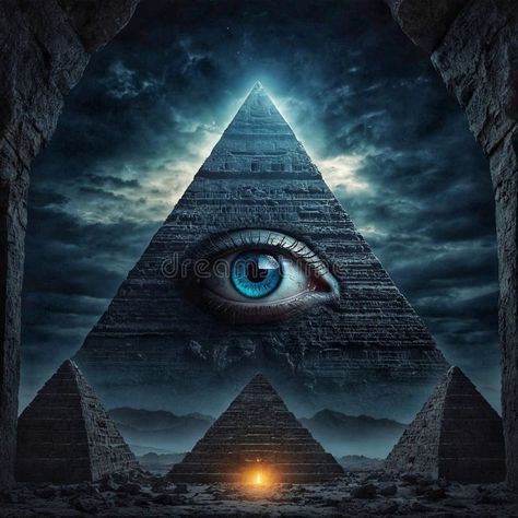 Architect&#x27;s eye in the pyramid royalty free stock images Pyramid Eye, Pyramid, Stock Images Free, Royalty, Royalty Free, Stock Images