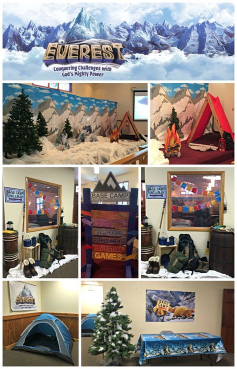 Best Classroom Decor, Everest Vbs 2015, Arctic Vbs, Group Vbs, Everest Vbs, Summer Camp Themes, Vbs Themes, Class Organization, Bible Games