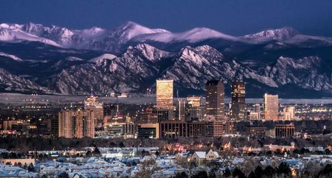 Colorado Aesthetic, Denver Skyline, Colorado Living, Colorado City, Denver City, Usa Travel Destinations, City Aesthetic, Denver Colorado, Oh The Places Youll Go