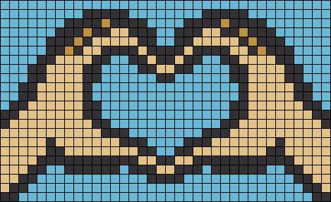 Alpha pattern #66329 | BraceletBook Alpha Patterns Crochet Anime, Pixel Art Coeur, Wampum Necklace, Graph Paper Drawings, Graph Crochet, Fuse Bead Patterns, Easy Pixel Art, Art Perle, Pixel Art Templates