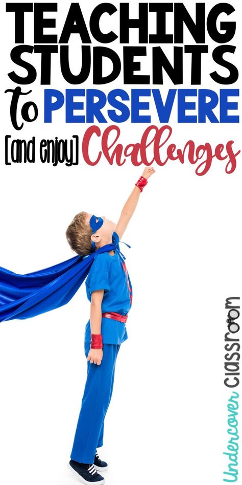 In this fast-paced world, kids expect everything to come easy and fast. If your students give up too easily when things get hard, use these 5 tips to teach your students how to persevere through difficult challenges. Perseverance For Kids, Perseverance Activities, Class Community, 3rd Grade Teaching, High School Counselor, Elementary School Counselor, Emotional Recovery, Guidance Lessons, Elementary School Counseling