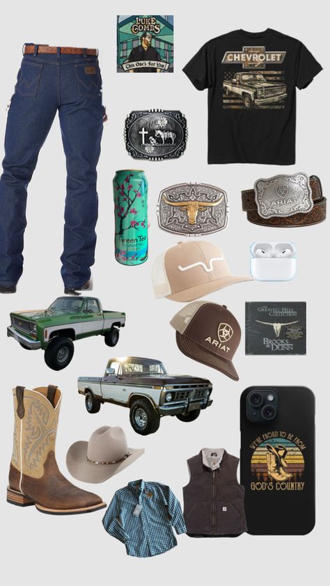 #cowboyfit Country Outfits Male, Boys Country Outfits, Cowboy Outfits For Boys, Camo Outfit Men, Country Boy Style, Country Guy Outfits, Country Outfits Men, Country Outfits For Men, Country Boy Outfits