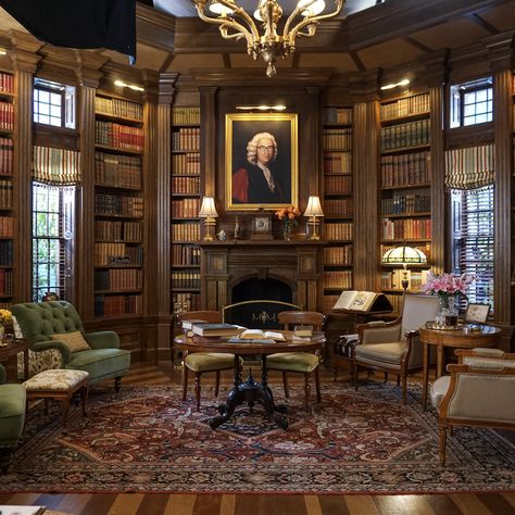 Justice Strauss's Library | Lemony Snicket Wiki | Fandom Study Room Decor Ideas, Room Decor Ideas Aesthetic, Victorian Library, Home Library Rooms, Old Libraries, Private Library, Dream Library, Studying Library, Library Room