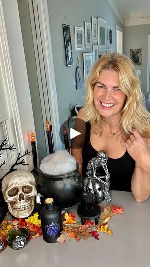 1.7K views · 3.3K reactions | Do you have an essential oil diffuser? Why not make it spooky?

For the month of October I like everything spooky inside and outside of my home. This easy diy Halloween decoration is cute and makes the house smell good. All you need is a  diffuser, an inexpensive plastic cauldron and poly fiber-fill. I pull the fill around the diffuser opening, so the it doesn’t get too damp. To to make the project even easier, you can cut out the bottom of the cauldron so all you have to do is set the cauldron on top of your diffuser.  I have the full set of directions in the link in my bio.

On another note, Who else used to love the show “Bewitched?” I remember watching reruns of it all the time as a kid. So of course, when I saw this song I had to use it!  #diyhalloween #d Teen Halloween Party, Fun Diy Halloween Decorations, Teen Halloween, Easy Diy Halloween Decorations, The Cauldron, House Smell Good, Month Of October, Fall Halloween Crafts, Halloween Craft