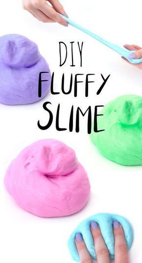 Make Your Own DIY Fluffy Slime, easy slime tutorial, handmade slime great craft idea for kids! This slime is stretchy, fluffy and squishy and lots of fun to play with. Stretchy Slime, Diy With Kids, Slime Easy, Fun Slime, Diy Fluffy Slime, Slime For Kids, Slime Craft, Fluffy Slime, Slime Recipe