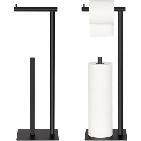 Toilet Paper Holder Stand - Bed Bath & Beyond - 39752915 Freestanding Toilet Paper Holder, Toilet Paper Holder Stand, Bath Store, Toilet Paper Holders, Paper Holders, Paper Holder, Toilet Paper Holder, Toilet Paper, Free Standing