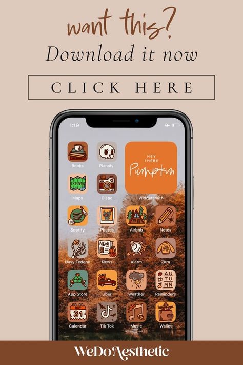 Fall Halloween IOS 14 App Icons Aesthetic Bundle | App Icons + Widgets Bundle - Hand Drawn Hand Drawn App Icons, Fall Aesthetic App Icons, Halloween Ios, Themed Icons, Tik Tok Music, App Icons Aesthetic, Aesthetic App Icons, Phone Aesthetic, Ios Icon