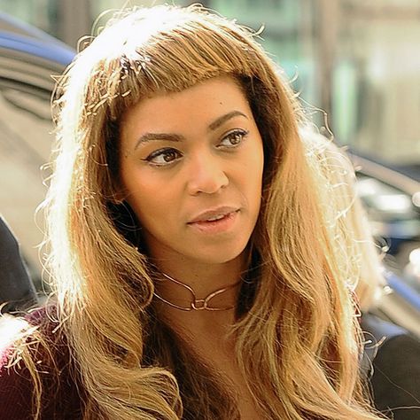 Beyoncé Cut Supershort New Bangs Langer Pony, Very Short Bangs, Beyonce Show, Getting A Haircut, Beyonce Hair, Breaking Hair, New Hair Do, Short Bangs, Blue Ivy