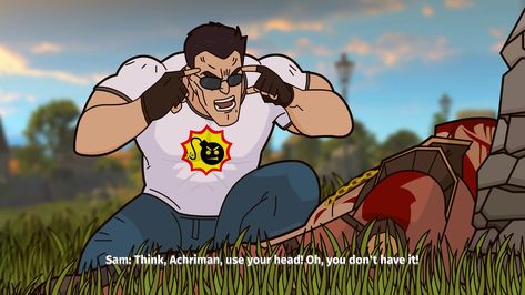 Serious Sam, Cool Art, Memes, Quick Saves, Art