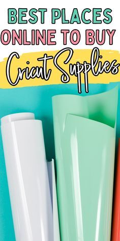 Cricut Supplies For Beginners, Best Vinyl For Cricut, Best Place To Buy Vinyl For Cricut, Cricut Tools For Beginners, How To Use Cricut Explorer 3, Cricut Supplies Organization, Organizing Cricut Supplies, Organize Cricut Supplies, Cricut Cheat Sheets Free