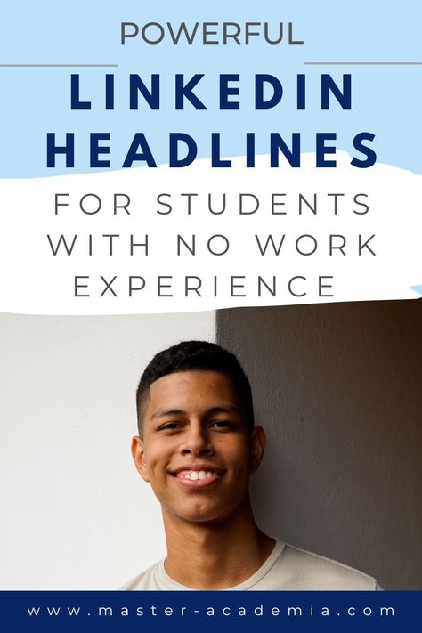 We all begin our professional journeys from somewhere, and as a student, it’s completely reasonable not to have formal work experience. Being a student doesn’t mean you should underestimate your potential. Learn how to craft compelling LinkedIn headlines that can help you build your network and search for jobs or internships, even if you lack professional experience, and get inspired by four examples. #LinkedIn #headline #networking #students Linkedin For Students, Linkedin Headline Examples, Linkedin Headline, Best Linkedin Profiles, Linkedin Summary, Mba Student, First Year Student, Computer Engineering, Phd Student