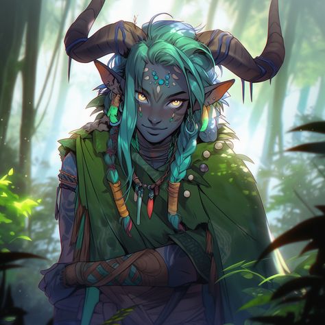 Feylost Dnd, Dnd Archfey Art, Forest Tiefling, Dnd Fae Character, Fairy 5e, Tiefling Druid Male, Archfey Dnd, Dnd Tiefling Druid, Dnd Archfey