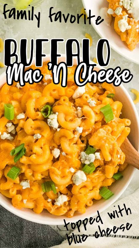 You’ve got to try this homemade Buffalo Chicken Mac and Cheese! It’s creamy, cheesy, mildly spicy, and has a hint of smokiness. Simply delicious! And it’s super easy to make, keeps great in the fridge and freezer, and is perfect when you need to feed a crowd! #cheerfulcook #buffalochicken #macandcheese ♡ cheerfulcook.com via @cheerfulcook Homemade Buffalo Chicken, Buffalo Chicken Mac And Cheese, Buffalo Mac And Cheese, Chicken Mac And Cheese, Smoked Salmon Pasta, Chicken Bacon Ranch Pasta, Budget Friendly Dinner, Fridge And Freezer, Leftover Rotisserie Chicken