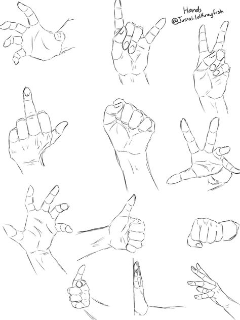 Hand Waving Pose Reference, Rawr Hands Reference Drawing, Anime Hand Grabbing Reference, Hand On Wall Reference, Gojo Hand Pose Drawing, Rawr Hands Reference, Waving Drawing Reference, Hand Flipping Off Drawing, How To Draw A Piece Sign Hand