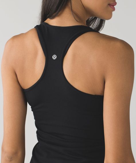 Lululemon Cool Racerback - Black - lulu fanatics Camisole Top Outfit, Lululemon Shirts, Lululemon Tank Top, Lululemon Tops, Lulu Lemon, Yoga Tank Tops, Football Outfits, Urban Dresses, Lululemon Tank