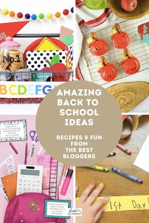 These back to school party ideas for kids are a great way to kick off the new school year! First day of school celebrations can be held in simple ways at home. Or use back to school party ideas for church or neighborhood parties! Our back to school party food ideas include chalkboard cookies, notebook paper cupcakes, book Rice Krispies treats, chalkboard Rice Krispies treats, apple donuts, apple cinnamon rolls, and more! Enjoy these first day of school snacks with our fun activities. School Party Food, Teacher Party, Neighborhood Party, Church Gifts, Back To School Party, School Celebration, School Treats, 1st Day, Paper Cupcake