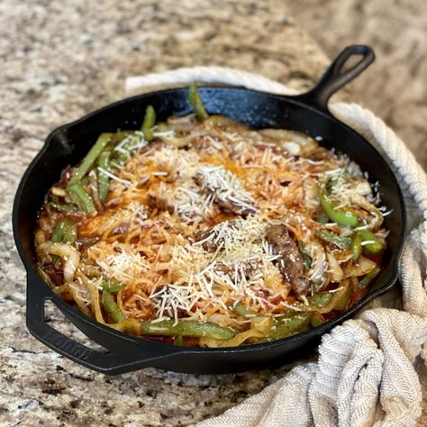 Johnny Carinos Skilletini Recipe, Skilletini Recipe, Timballo Recipe, Johnny Carinos, Carrabbas Recipes, Cast Iron Skillet Recipes Dinner, Parmesan Casserole, Southern Cooking Recipes, Italian Meals