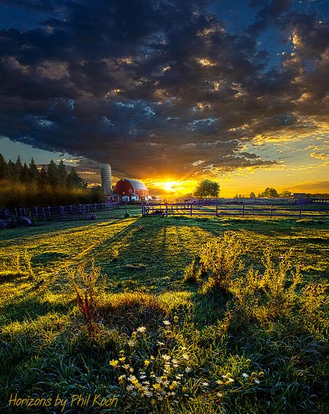 Explore Phil~Koch's photos on Flickr. Phil~Koch has uploaded 1383 photos to Flickr. / landscape photography Hdr Photos, Hdr Photography, Wheat Fields, Country Scenes, A Barn, On The Farm, The Farm, Farm Life, Scuba Diving