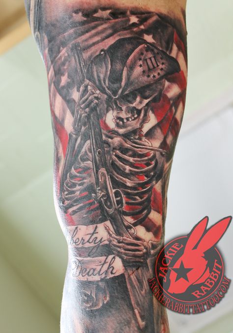 United We Stand Tattoo, Minutemen Tattoo, American Soldier Tattoo, 3 Percent Tattoos For Men, American Patriot Tattoo, American Tattoos Patriotic, Patriotic Leg Tattoos For Men, Patriotic Tattoos Sleeve For Men, Patriot Sleeve Tattoo