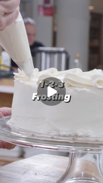 1 2 3 Vanilla Frosting Milk Street, 1 2 3 Vanilla Frosting, Home Made Cake Frosting, Stabilized Buttercream Frosting, Blender Cake Recipes, How To Make Icing For Cakes, Chocolate Cake Vanilla Frosting, Buttercream Frosting For Decorating, Cake Cream Recipe