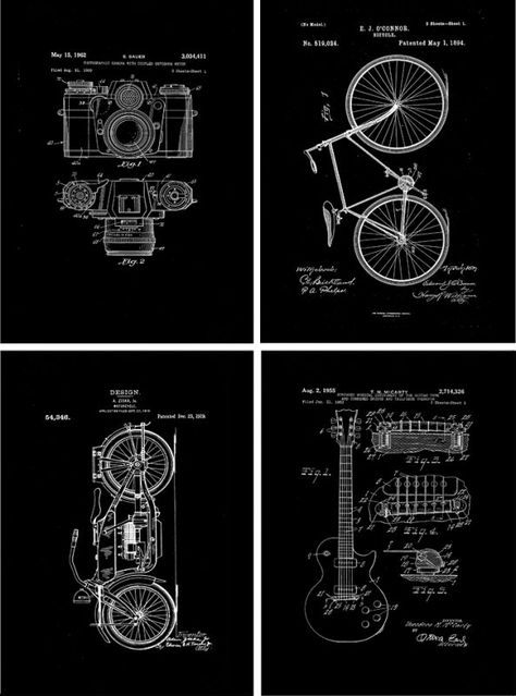 20+ Free Vintage Printable Blueprints and Diagrams | Remodelaholic.com #printables #blueprint #art Blueprint Art, Vintage Printable, Room Deco, Patent Art, Free Poster, E Card, Printable Image, Vintage Printables, Free Prints