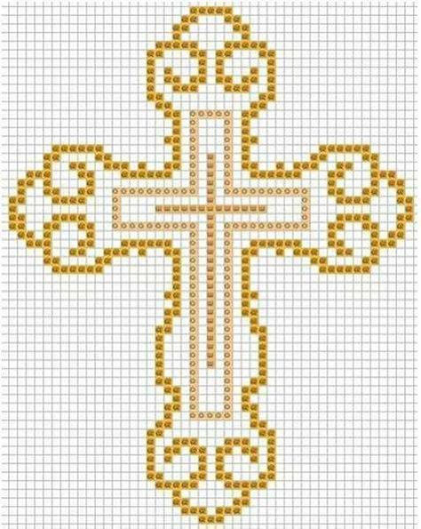 Christian Cross Stitch Patterns Free, Christian Cross Stitch Patterns, Christian Cross Stitch, Pola Kristik, Cross Stitch Bookmarks, Easter Cross, Religious Cross, Crochet Cross, Cross Patterns