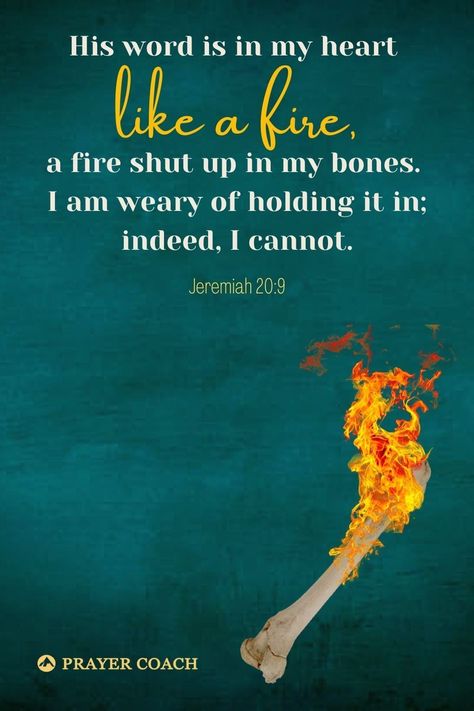 You are to be a living sacrifice, aflame for the things of God. Jeremiah says that there was a fire within his bones that he could not  hold in. May we be all filled with passion for the things God has called  us to that we cannot help but make our voice heard. As we speak, we are fanning the flame that God has also put into others. We  encourage one another daily by sharing the fire in our bones and feeling  ourselves come alive as others do the same. We need your voice. Prayer Methods, Fire Of God, Living Sacrifice, Confirmation Ideas, Bible Thoughts, Encourage One Another, Francis Chan, Mei Mei, Bible Verses About Love