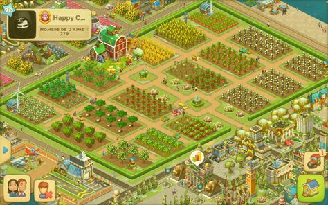 Farm Together Game Layout, Township Town Layout, Township Farm Design, Township Game Layout Ideas Farm, Town Ship Game Design, Township Design Ideas Houses, Township Design Ideas Farm, Township Game Layout Ideas Beginner, Township Game Layout Ideas