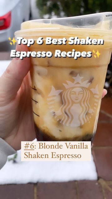 Starbucks Coffee Drinks Iced Shaken Espresso, Starbucks Shaken Espresso Drinks To Try, Shaken Espresso Starbucks Order, Iced Shaken Espresso Starbucks Order, Starbucks Shaken Espresso Order, Coffee Starbucks Order, Aesthetic Coffee Cup, Iced Coffee Aesthetic, Cookie Coffee