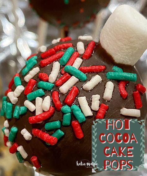 Christmas Cake Pop Flavors, Hot Chocolate Cake Pops, Hot Cocoa Cake Pops, Lemonade Cake Pops, Hot Cocoa Cake, Apple Cider Pulled Pork, Cake Pop Flavors, Holiday Cake Pop, Pink Lemonade Cake