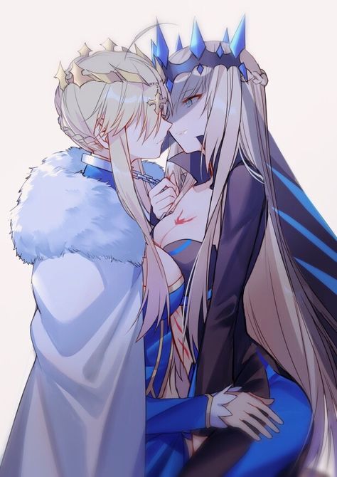 Artoria Lancer x Morgan le Fay (Fate/X) Morgana Le Fay, Morgan Le Fay, Fate Characters, Arturia Pendragon, Fate Servants, Yuri Manga, Fate Stay Night Anime, Yuri Anime, Fate Anime Series