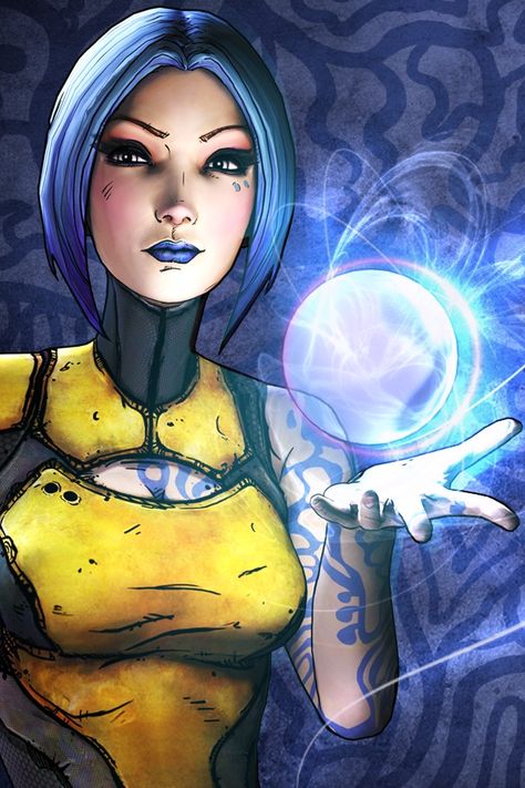 Maya the Siren Borderlands 2 Maya, Maya Borderlands, Borderlands Tattoo, Borderlands 1, Borderlands Series, Borderlands Art, Tales From The Borderlands, Maya Art, Borderlands 3