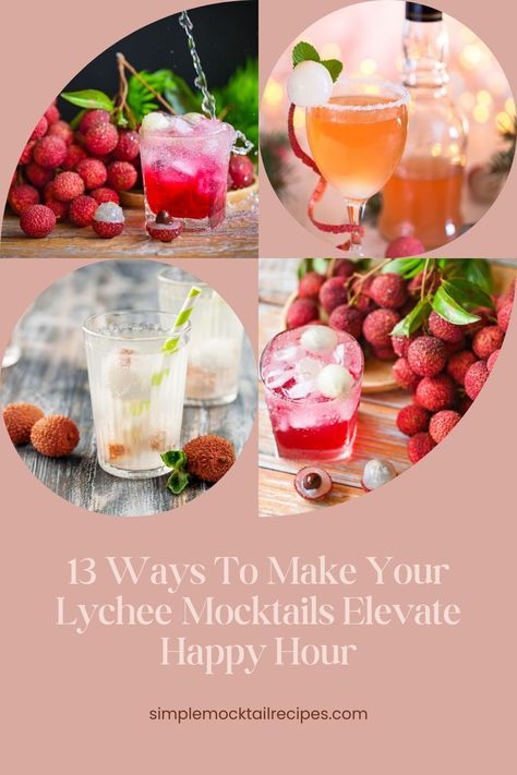 With their luscious sweetness and exotic aroma, lychee mocktails offer a delightful twist to standard Happy Hour. We have a lychee mocktail recipe to help you elevate the mood! Mocktails with lychee are excellent in keeping natural flavors. Get you easy lychee mocktail recipe here. Lychee Mocktail Recipe, Lychee Mocktail, Simple Mocktail, Mocktails Recipes, Easy Mocktail Recipes, Mocktail Recipes, Mint Sprig, Recipes Simple, Mocktail Recipe