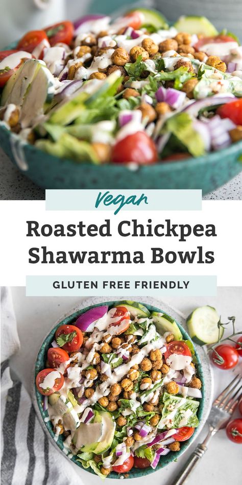 Chickpea Shawarma, Shawarma Spices, Roasted Chickpea, Salad Wrap, Plant Based Recipe, Shawarma Recipe, Healty Dinner, Plant Based Recipes Easy, Vegan Chickpea