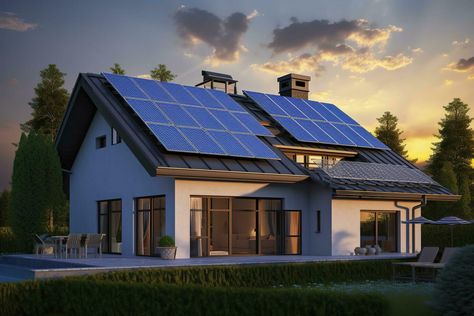 The Modern House, Solar House, Photo Search, The Roof, Aesthetic Backgrounds, Solar Panels, Free Photos, The Modern, Roof