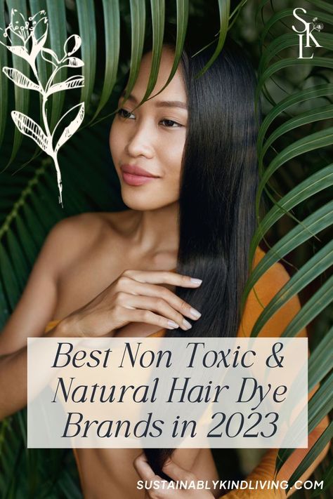 Natural Hair Dye Plant Base Hair Dye, Healthiest Hair Color, Healthy Hair Color Dyes, Best Natural Hair Color, Non Toxic Hair Color, Healthy Hair Dye Products, Ppd Free Hair Color Products, Ppd Free Hair Dye, Best Non Toxic Shampoo