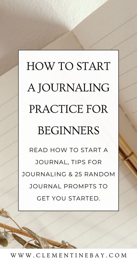 This guide teaches you how to start a journal practice. Read what journaling is, 11+ benefits of journaling, how to start journaling for beginners, tips for journaling & get 25 random journal prompts to try. How Do I Start Journaling, Get To Know You Journal Prompts, Guided Journaling Prompts, Journaling Beginner Tips, Guide To Journaling, Lists For Journaling, Journal Sections Ideas, How To Use A Journal, Tips On Journaling