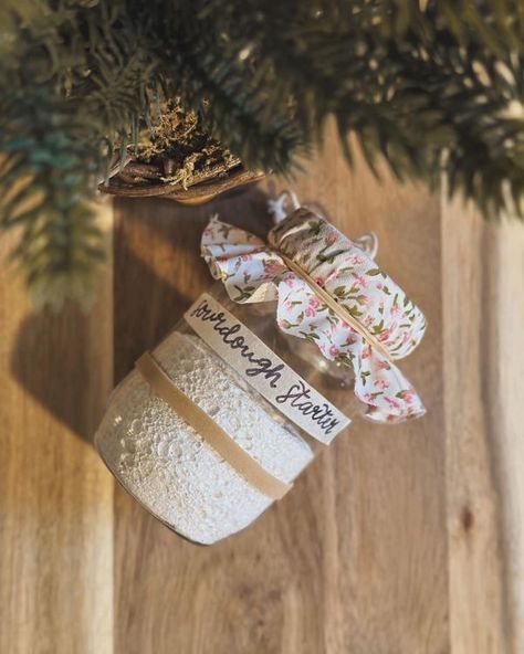 Sourdough Starters - Sourdough Support Group | Little late, but I made my own sourdough starter ornament 🥺🫙🍞 | Facebook Sourdough Starter Ornament, Sourdough Ornaments, Sourdough Starters, Artisan Bread, Sourdough Starter, Sourdough Bread, Christmas 2024, Support Group, Ask Questions