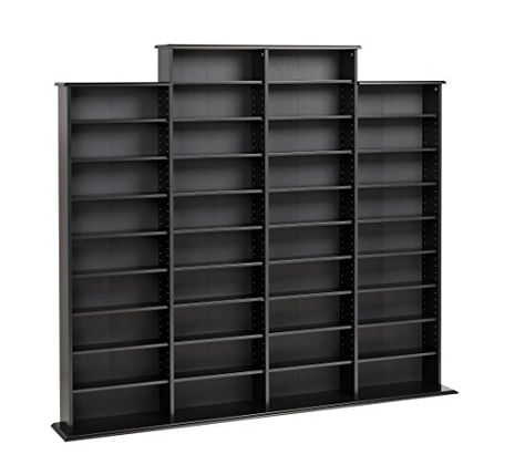 Home Decorators Collection | Black Quad Width Wall Storage * To view further for this item, visit the image link.(It is Amazon affiliate link) #tflers Coin Tv, Wall Storage Cabinets, Media Storage Cabinet, Organization Closet, Cd Storage, Dvd Storage, Bedroom Organization, Game Storage, Media Cabinet