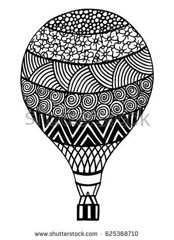 Zantangle Art, Doddle Art, Arte Doodle, Balloon Illustration, Easy Mandala Drawing, Boho Art Drawings, Mandala Art Therapy, Seni 2d, Simple Mandala