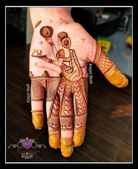 30+ Trendy Karwa Chauth Mehndi Designs 2019 - Images & Inspirations Karwachauth Mhendi Design, Karwachauth Special Mehndi, Karwa Chauth Special Mehndi, Mehndi Designs Karwachauth Special, Karwachauth Quotes, Karwachauth Mehndi Designs Latest, Punjabi Mehndi Designs, Karva Chauth Special Mehndi, Karwa Chauth Mehndi