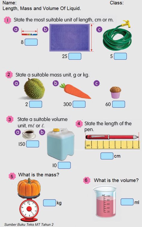 Mass Volume Density Worksheet, Density Worksheet, Volume Worksheets, Math Interactive, Area And Perimeter, 2nd Grade Worksheets, Addition Worksheets, Art Curriculum, Reading Worksheets