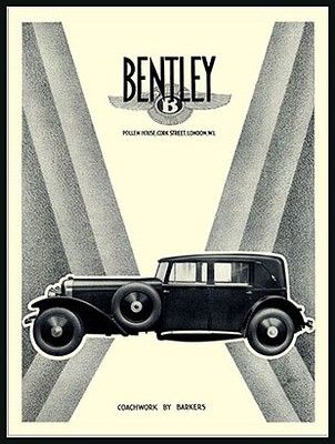 Industrial Graphics, Art Deco Ads, Vintage Bentley, Vintage Drawings, Deco Interiors, Automotive Illustration, Advertising Posters, Bentley Mulsanne, Deco Fashion