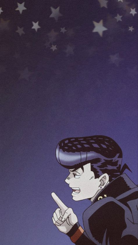 Josuke Higashikata Wallpaper Iphone, Josuke Higashikata, Lockscreen Iphone, Jojo's Adventure, Anime Wallpapers, Jojo Bizzare Adventure, Pink Wallpaper, Wallpaper Iphone, Anime Wallpaper