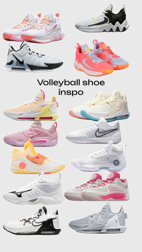 Colorful Volleyball Shoes, Volleyball Aesthetic, Volleyball Equipment, Best Volleyball Shoes, Hype Shoes, Volleyball Shoes, Shoe Inspo, Dream Shoes, Court Shoes