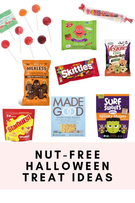 Halloween Treats Nut Free, Nut Free Halloween Candy, Halloween Candy Ideas, Halloween Candy Box, Candy Ideas, Teal Pumpkin, Food Allergy, Free Halloween, Candy Boxes