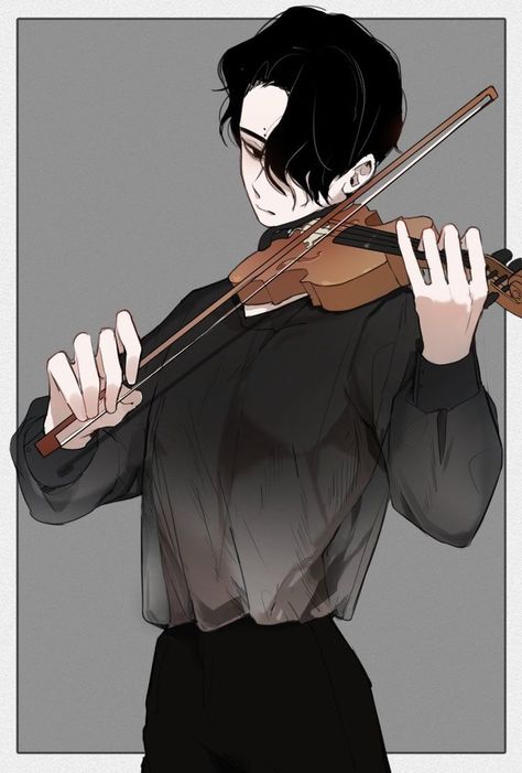 Violin Drawing, Kiyoomi Sakusa, Anime Queen, Sakusa Kiyoomi, Haikyuu Ships, Haikyuu Characters, Haikyuu Fanart, Violinist, Art Poses